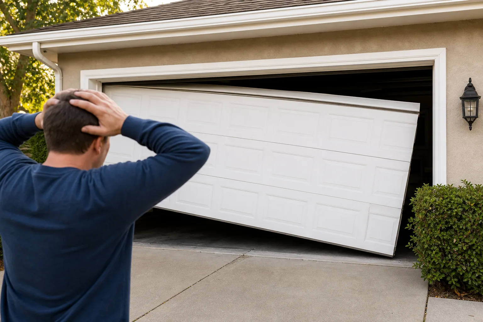 Emergency Garage Door Repair Near Me: What Northridge Homeowners Should Do First